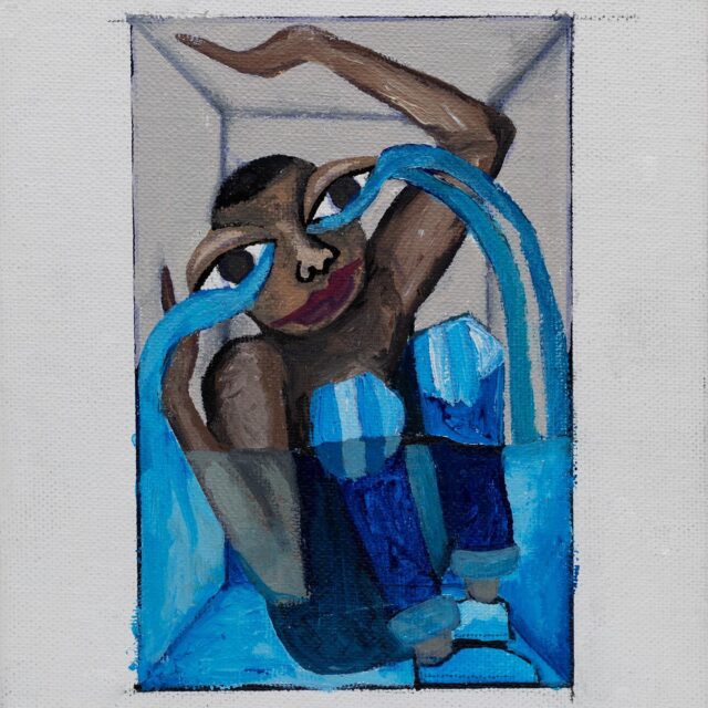 Hard times are easy to come by. Heavy acrylic on canvas. 2022

#art #painting #blackart #artist