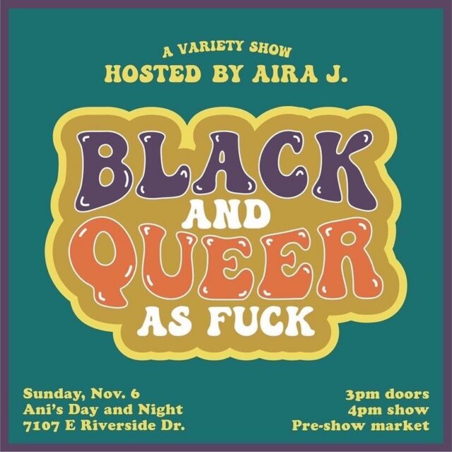 Black and queer AF!! Come thruu